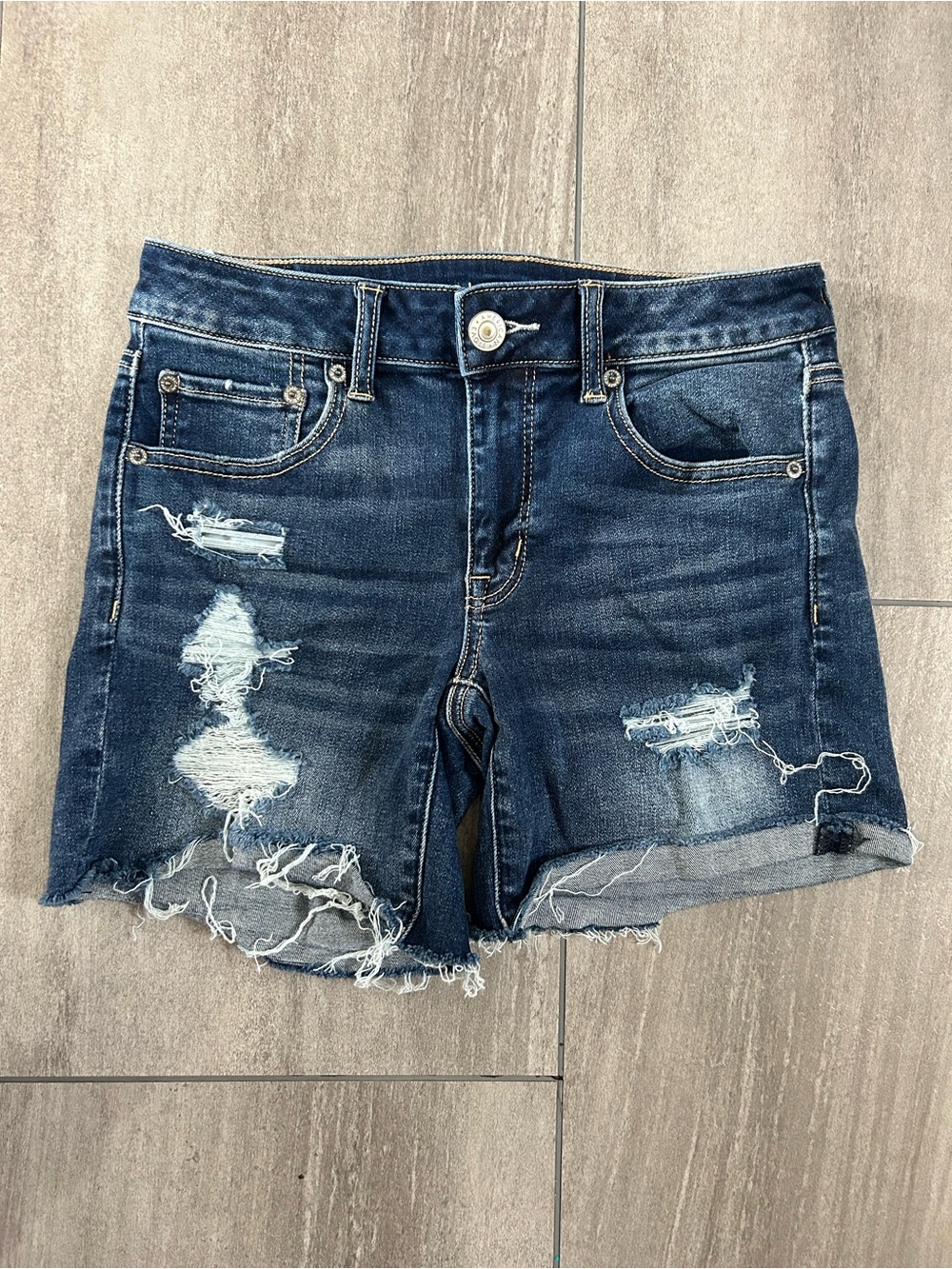 American Eagle Outfitters Next Level Stretch Jean Shorts